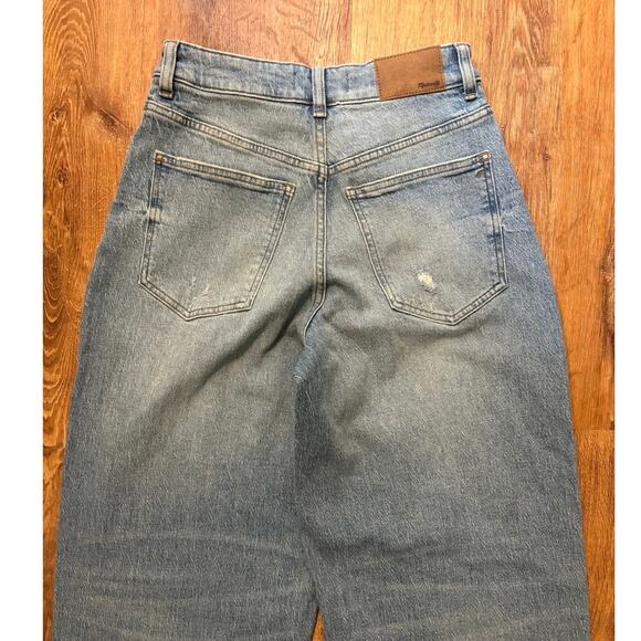 NWT Madewell The Curvy Perfect Vintage Wide-Leg Crop Jean Hallstead Wash Size 26 - Picture 10 of 10
